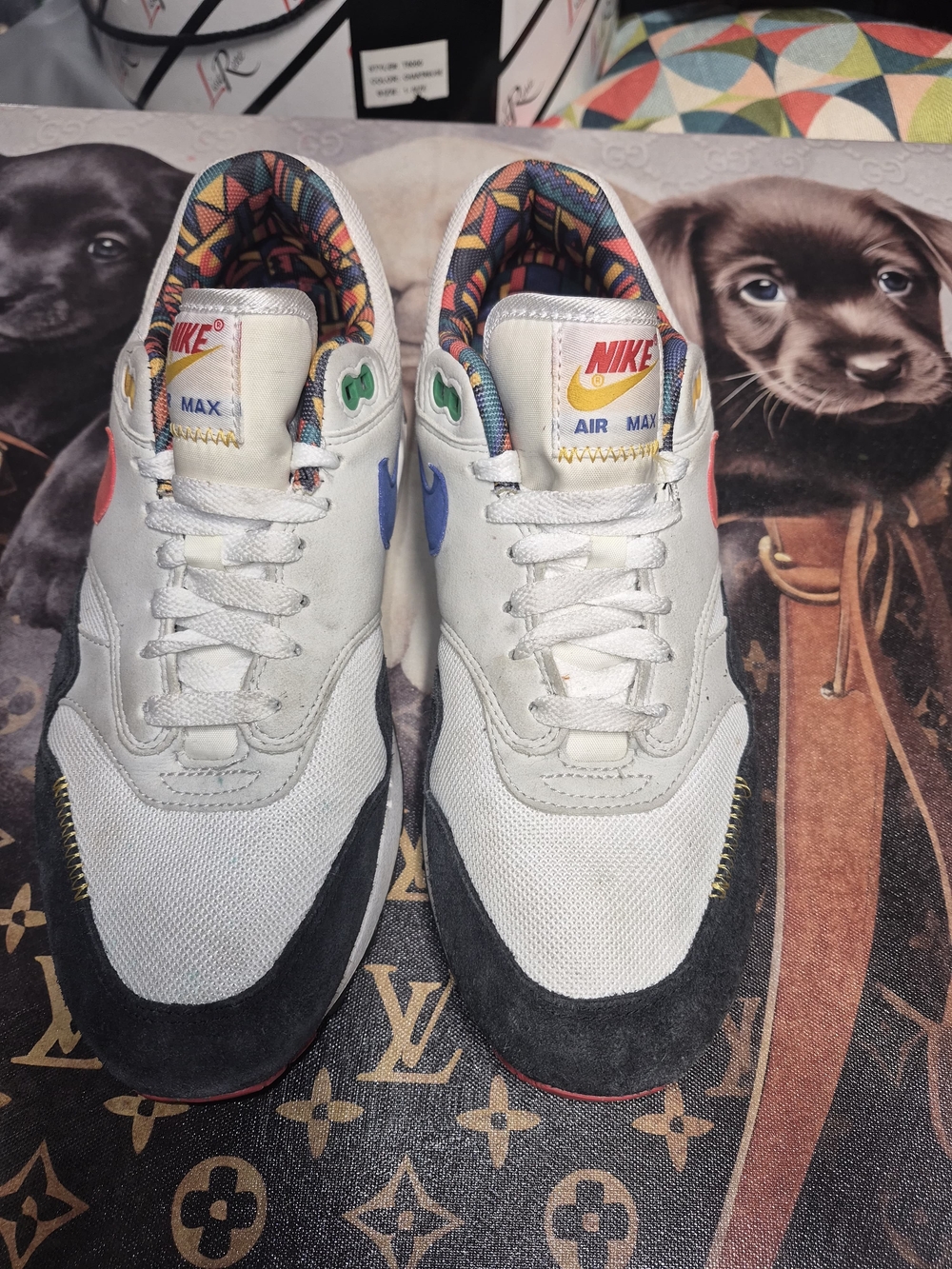 Nike Air Max Men’s White Multicolor Casual Sneakers